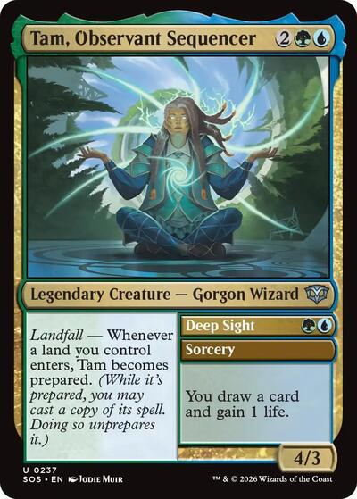 Tam, Observant Sequencer (Secrets of Strixhaven) Near Mint