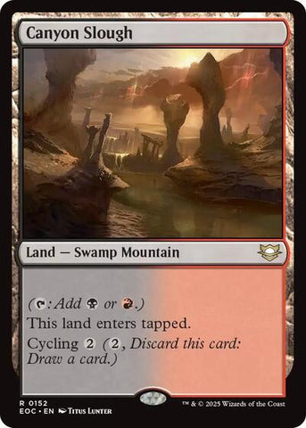 Canyon Slough (Commander: Edge of Eternities) Near Mint