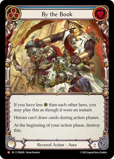 By The Book (Blue) (Compendium of Rathe) Near Mint