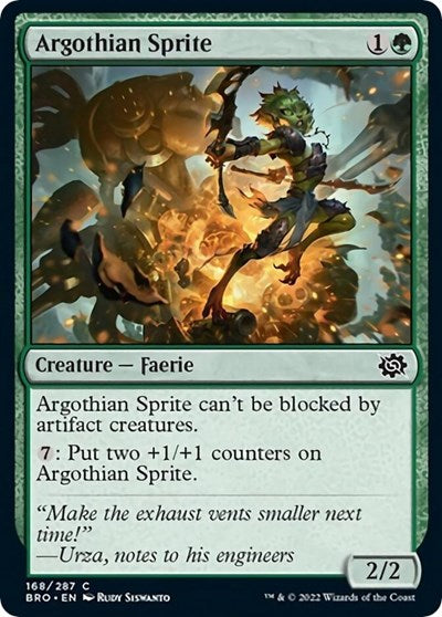 Argothian Sprite (The Brothers' War) Near Mint Foil