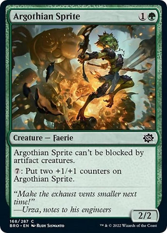 Argothian Sprite (The Brothers' War) Near Mint Foil