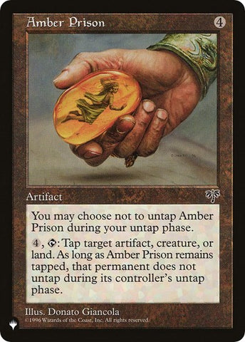 Amber Prison (The List) Near Mint