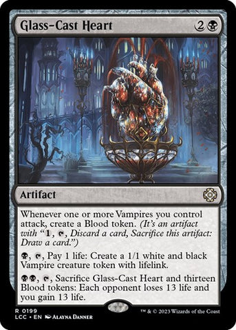 Glass-Cast Heart (Commander: The Lost Caverns of Ixalan) Near Mint