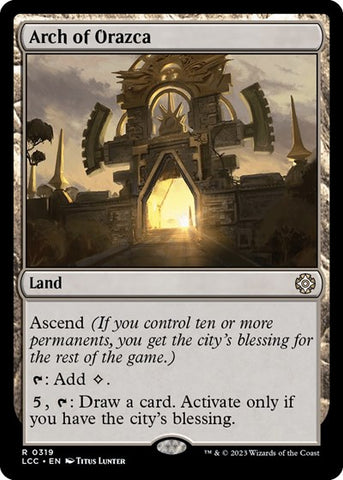 Arch of Orazca (Commander: The Lost Caverns of Ixalan) Near Mint