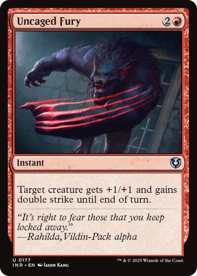 Uncaged Fury (Innistrad Remastered) Near Mint Foil