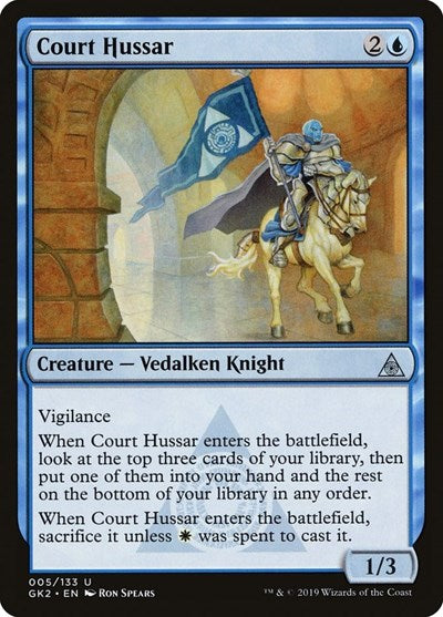 Court Hussar (Ravnica Allegiance: Guild Kits) Near Mint