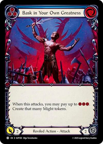 Bask in Your Own Greatness (Blue) (Super Slam) Near Mint