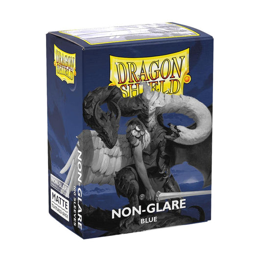 Dragon Shield Non-Glare Matte Blue Sleeves (100-Pack)