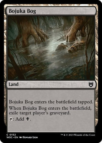 Bojuka Bog (Commander: Wilds of Eldraine) Near Mint