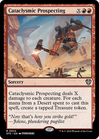 Cataclysmic Prospecting (Commander: Outlaws of Thunder Junction) Near Mint