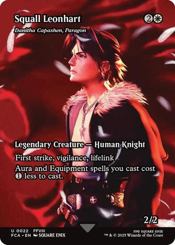 Squall Leonhart - Danitha Capashen, Paragon (Showcase) (Universes Beyond: FINAL FANTASY: Through the Ages) Near Mint