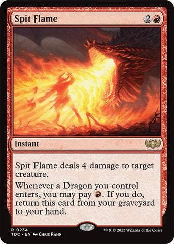 Spit Flame (Commander: Tarkir: Dragonstorm) Near Mint