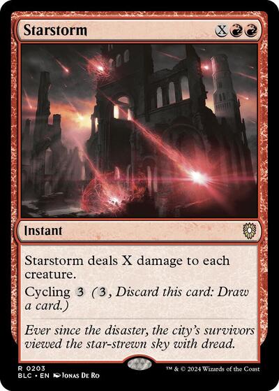Starstorm (Commander: Bloomburrow) Near Mint