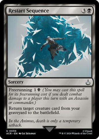 Restart Sequence (Universes Beyond: Assassin's Creed) Near Mint Foil