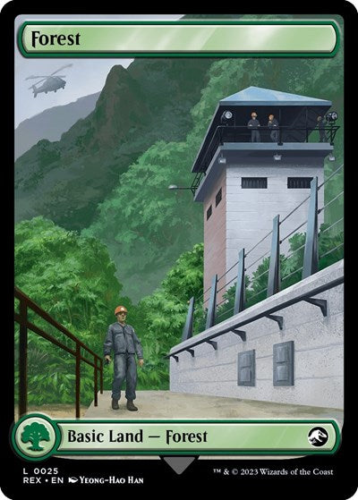 Forest (25) (Universes Beyond: Jurassic World Collection) Near Mint