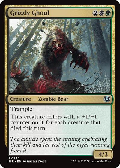 Grizzly Ghoul (Innistrad Remastered) Near Mint Foil