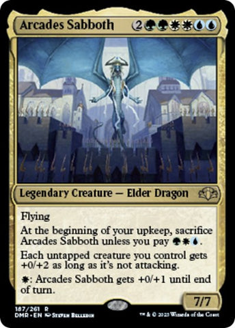 Arcades Sabboth (Dominaria Remastered) Near Mint