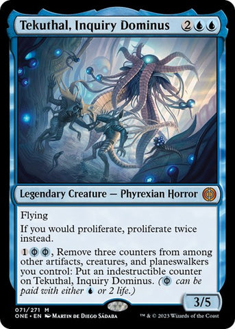 Tekuthal, Inquiry Dominus (Phyrexia: All Will Be One) Near Mint Foil
