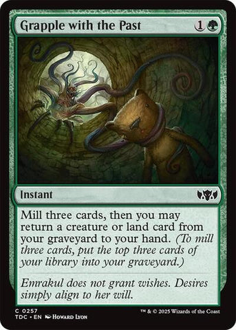 Grapple with the Past (Commander: Tarkir: Dragonstorm) Near Mint