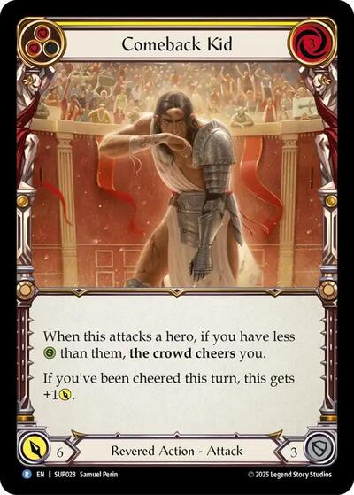 Comeback Kid (Yellow) (Super Slam) Near Mint