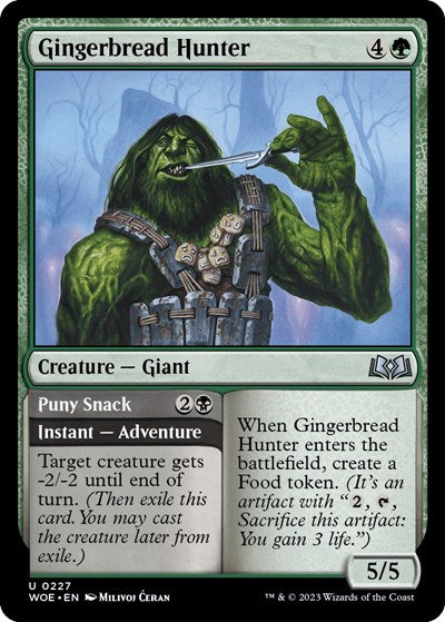 Gingerbread Hunter (Wilds of Eldraine) Near Mint Foil