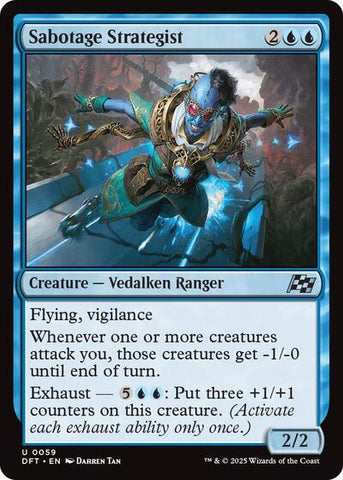 Sabotage Strategist (Aetherdrift) Near Mint