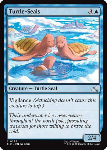 Turtle-Seals (Avatar: The Last Airbender: Eternal-Legal) Near Mint Foil