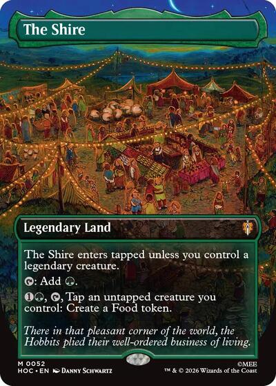 The Shire (Borderless) (The Hobbit: Eternal-Legal) Near Mint Foil