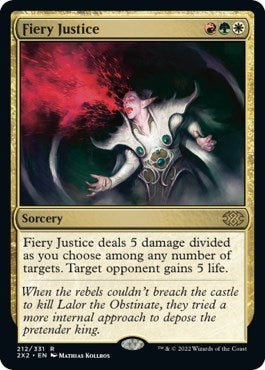 Fiery Justice (Double Masters 2022) Near Mint