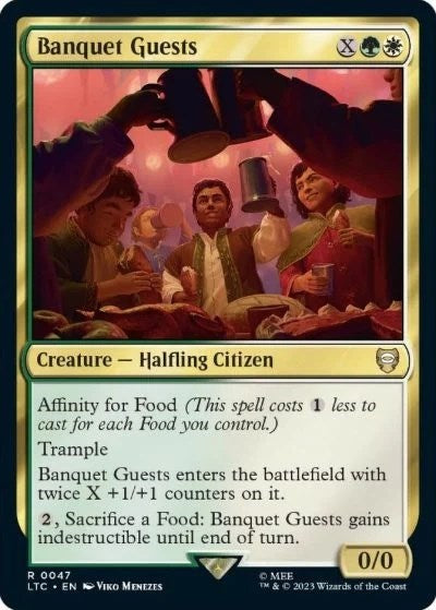 Banquet Guests (Commander: The Lord of the Rings: Tales of Middle-earth) Near Mint