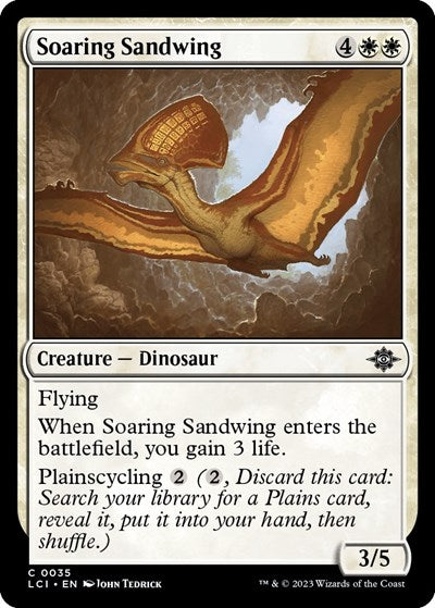 Soaring Sandwing (The Lost Caverns of Ixalan) Near Mint