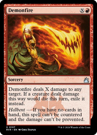 Demonfire (Ravnica Remastered) Near Mint