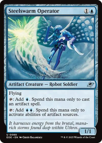Steelswarm Operator (Edge of Eternities) Near Mint Foil