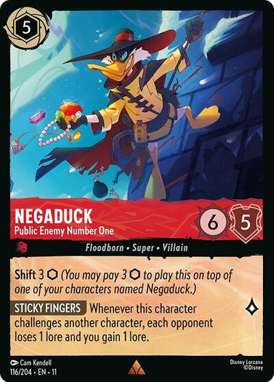 Negaduck - Public Enemy Number One (Winterspell) Near Mint