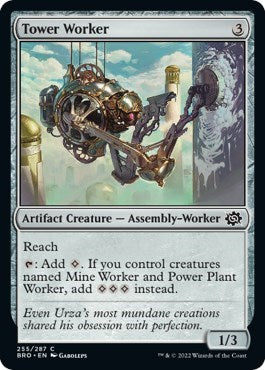 Tower Worker (The Brothers' War) Near Mint