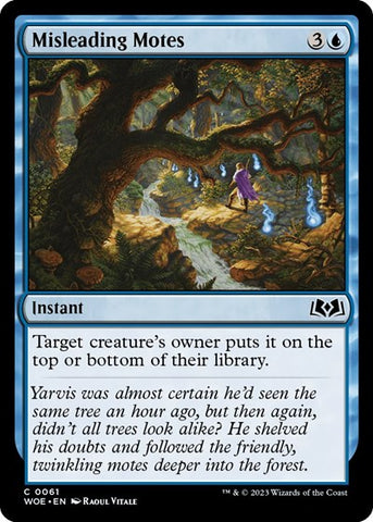Misleading Motes (Wilds of Eldraine) Near Mint
