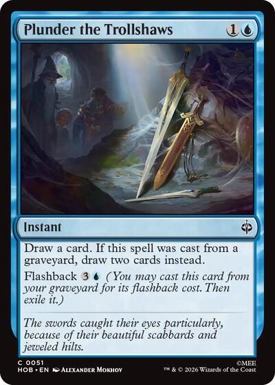 Plunder the Trollshaws (The Hobbit) Near Mint Foil