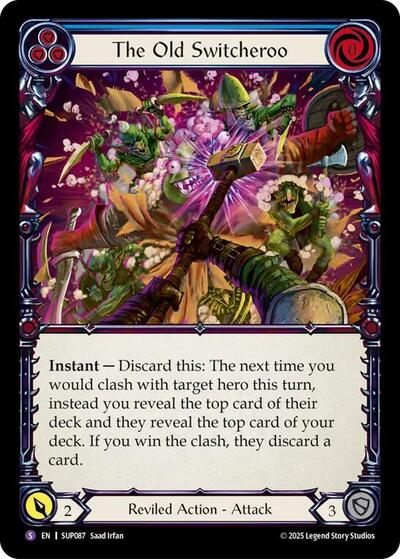 The Old Switcheroo (Super Slam) Near Mint