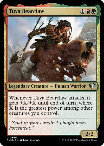 Tuya Bearclaw (Commander Masters) Light Play Foil