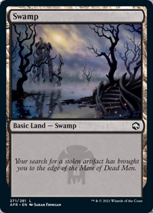 Swamp (271) (Adventures in the Forgotten Realms) Near Mint