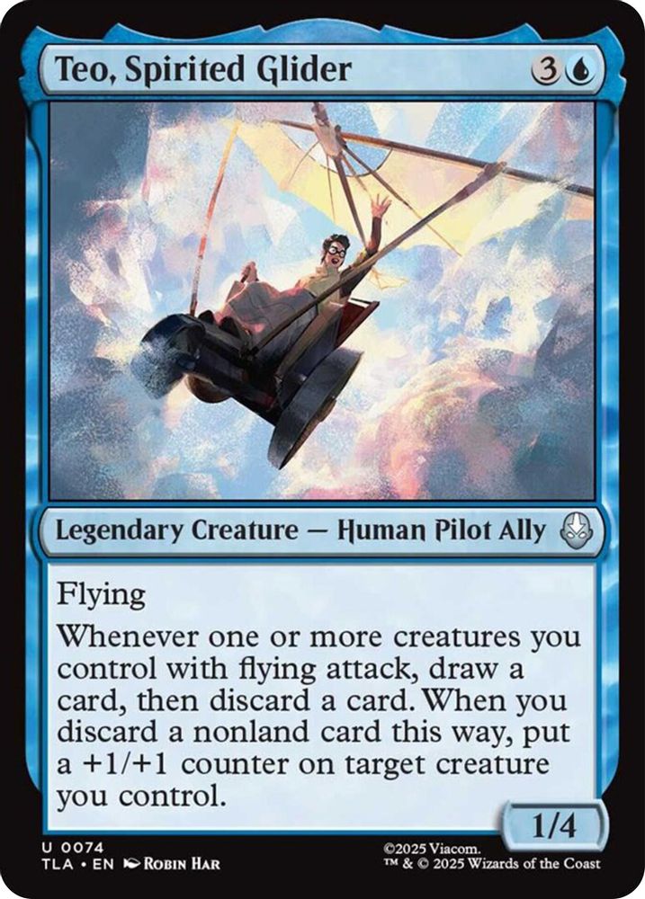 Teo, Spirited Glider