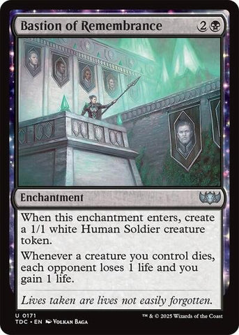 Bastion of Remembrance (Commander: Tarkir: Dragonstorm) Near Mint