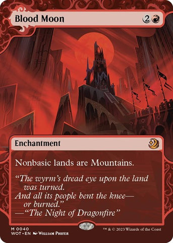 Blood Moon (Wilds of Eldraine: Enchanting Tales) Near Mint