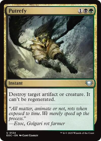 Putrefy (Commander: Edge of Eternities) Near Mint