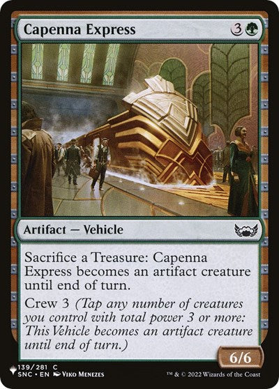 Capenna Express (The List) Near Mint