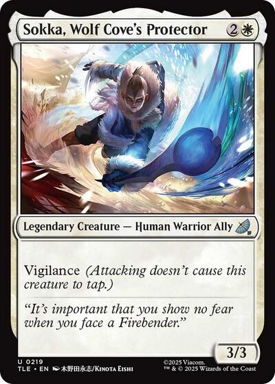 Sokka, Wolf Cove's Protector (Avatar: The Last Airbender: Eternal-Legal) Near Mint