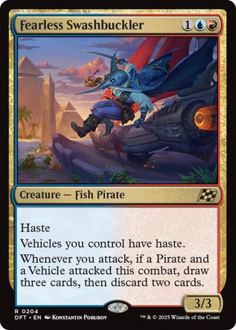 Fearless Swashbuckler (Aetherdrift) Near Mint