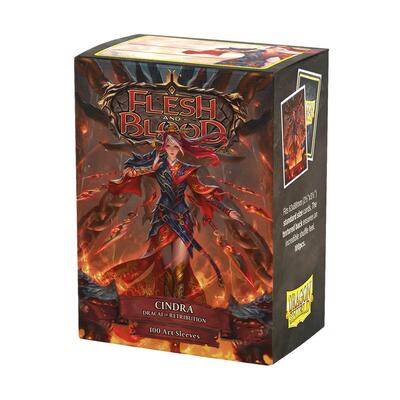 Dragon Shield Flesh and Blood Matte Art Cindra, Dracai of Retribution (Dragon Shield) New