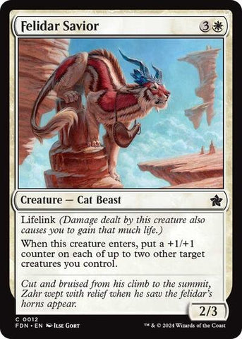 Felidar Savior (Foundations) Near Mint