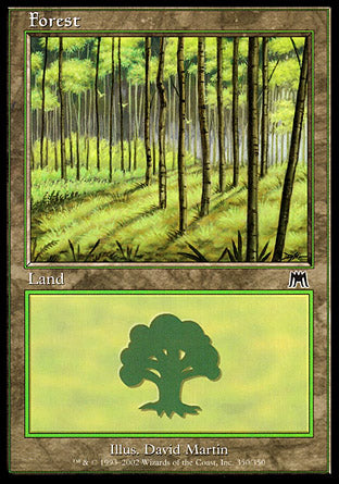 Forest (350) (Onslaught) Near Mint